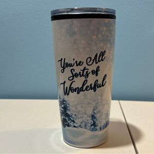 NWOT blue snow you're all sorts of wonderful tumbler